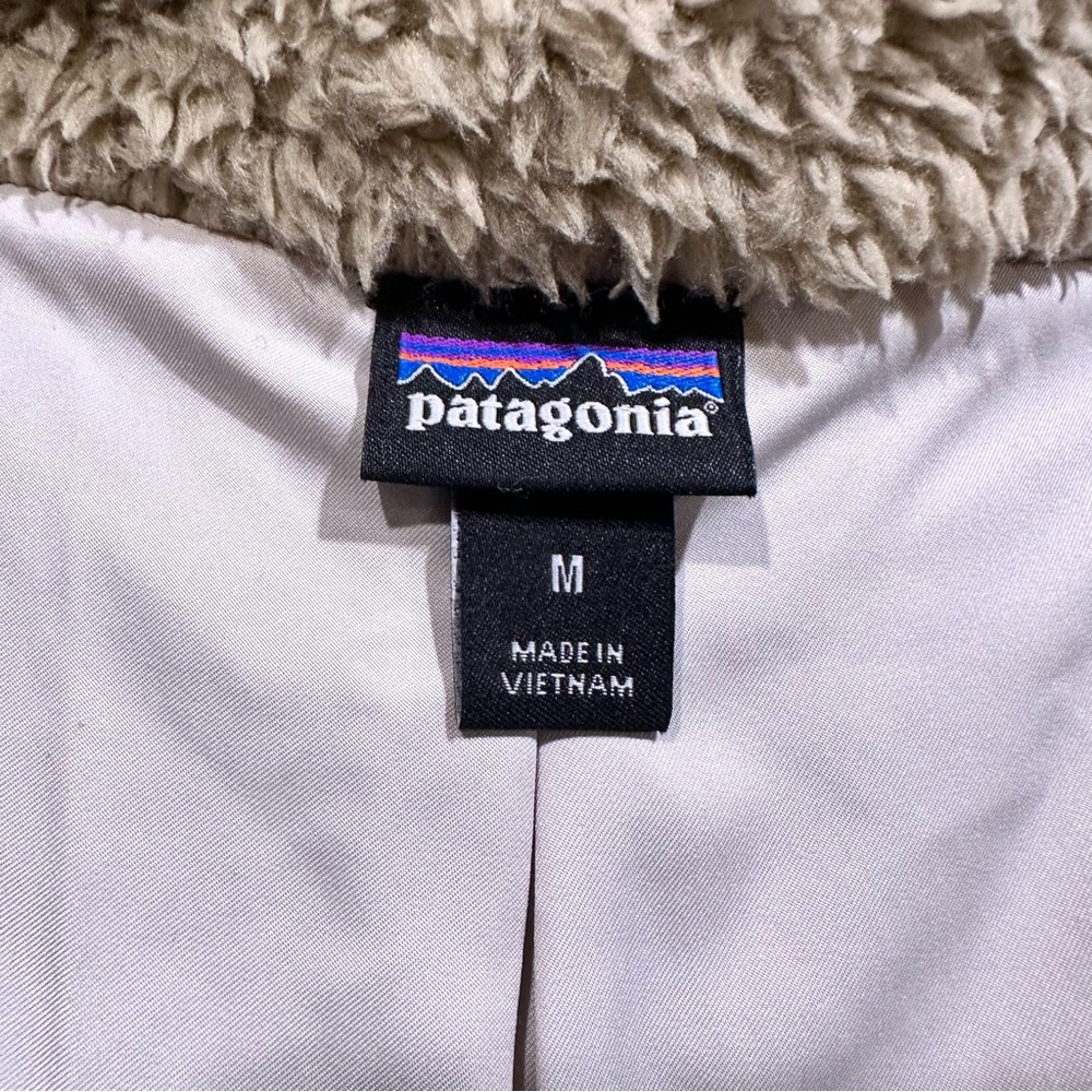 Patagonia Los Gatos Fleece Vest – Women’s Medium – Tan/Beige - Picture 14 of 14